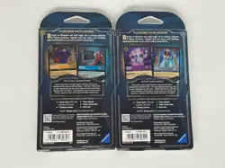 Lorcana Rise of the Floodborn Starter Deck Set of 2 Disney Queen Gaston Tiana - Image 2