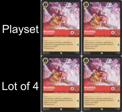 Disney Lorcana Winterspell (11) - Playset (4) #115 Negaduck - Evil Doppelganger - Image 1