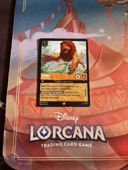 Disney Lorcana Simba Pride Protector 20/204 NM- Azurite Sea - Image 1