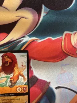 Disney Lorcana Simba Pride Protector 20/204 NM- Azurite Sea - Image 3