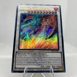 Yugioh Sangenpai Transcendent Dragion 25LP-EN007 Ultra Rare with Stamp NM - Image 3