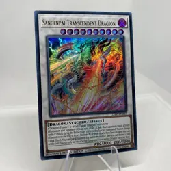 Yugioh Sangenpai Transcendent Dragion 25LP-EN007 Ultra Rare with Stamp NM - Image 5
