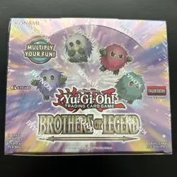 YuGiOh Brothers of Legend | Sealed Booster Box of 24 Packs | 1st Edition | 2021 - Image 1