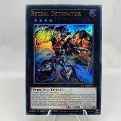 Yugioh Ryzeal Detonator 25LP-EN014 Ultra Rare with Stamp NM - Image 1