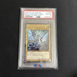 YuGiOh Blue Eyes White Dragon PSA10 V Jump Promo VJMP JP080 2013 - Image 1