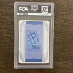 PSA 8 Gundam Card Game Limited Box Ver.β GD01-118 U+ Lacus Clyne Parallel FOIL - Image 2