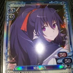 High School DxD Trading Card Himejima Akino SR 02054 Holo from - Image 4