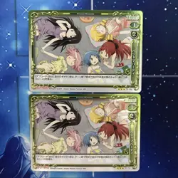 Madoka Magica Pajama Party Trading Card Precious Memories Holo - Image 1