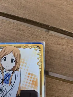 Precious Memories Kokoro Connect Kiriyama Yui Silver Sign Trading Card Good - Image 3