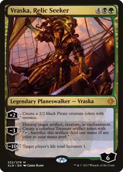 MTG - Vraska, Relic Seeker - Ixalan - X1 - (MP) - - Image 1