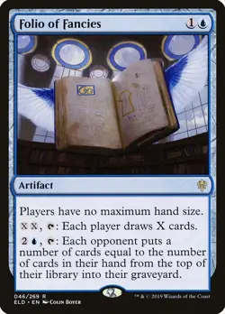MTG - Folio of Fancies - Throne of Eldraine - X1 - (NM) - - Image 1