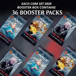 MTG Magic The Gathering Core Set 2020 Trading Card Game Booster Pack Box English - Image 2