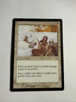 MTG - Wave Of Reckoning - Mercadian Masques - Magic the Gathering - LP - Image 1