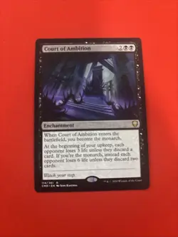 Court of Ambition Commander Legends Regular Mtg Magic The Gathering - Image 1