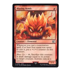 4X Blazing Bomb #130 Regular Common Creature MTG 2025 Final Fantasy (FIN) X4 - Image 1