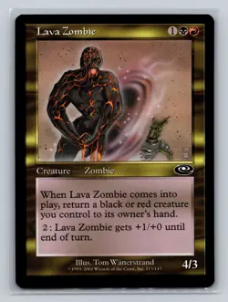 Magic: the gathering Planeshift #113 Lava Zombie Common MTG tcg - Image 1
