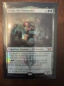 Tyvar, the Pummeler : MTG *FOIL* Duskmourn: House of Horror / NM - Image 1