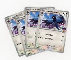 x4 Hop's Corvisquire - 134/159 - Journey Together - Playset- NM/M - Pokemon - Image 1