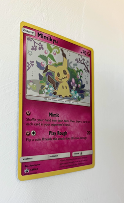 Pokemon Card Mimikyu Sm163 Sm Holo Shiny - Image 3