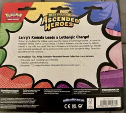 Pokemon TCG Ascended Heroes Larry's Komala 2-Pack Blister BRAND NEW SEALED - Image 2
