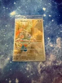 Pokemon TCG Mimikyu 075 SEALED, Scarlet Violet Paldean Fates 1 - Image 1