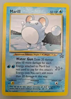 Marill 29 Black Star Promo WoTC Vintage Pokemon TCG - NM - Image 1