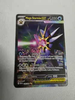 Pokemon TCG Mega Starmie EX Holo 118/088 POR 330 HP NM/MT - Image 1