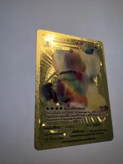 Galarian Darmanitan VMAX Gold Foil Fan Art Pokemon Card - Image 2