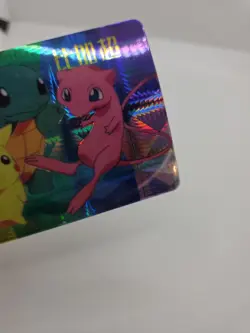Mew Pikachu Sticker Pokemon Vending Machine Holo Nintendo 1998 Bandai Vintage - Image 4