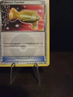 Pokemon Catcher 111/108 Dark Explorers Secret Gold Holo 🌟NM/MINT🌟 - Image 4