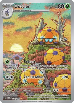 Dottler 184/182 Sv04: Paradox Rift Holo Pokemon - Image 1