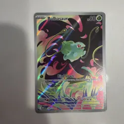 Bulbasaur 133/132 ME01: Mega Evolution Pokemon TCG Illustration Rare NM - Image 1