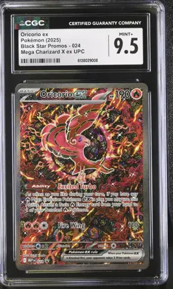 CGC 10 Pristine Lucario VSTAR SWSH291 Promo a/ CGC 9.5 Oricorio ex 24 UPC Promo - Image 4