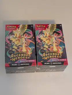2 x Pokemon Mega Evolution Ascended Heroes Booster Bundle - Image 1