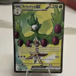 Pokemon TCG Arboliva EX Sv10 Destined Rivals Ultra Rare Holo 310 HP 207/182 Eng - Image 1