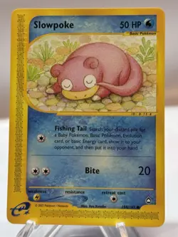 Pokemon TCG Slowpoke 108/147 Aquapolis - Image 1