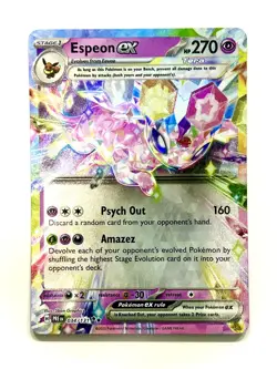 Espeon ex - 034/131 034/131 Holo Double Rare SV: Prismatic Evolutions Pokemon NM - Image 1