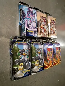 7 Pokemon V Battle Decks: Mewtwo, 2 Melmetal, 2 Victini, & 2 Lycanroc New Sealed 820650850479 - Image 4