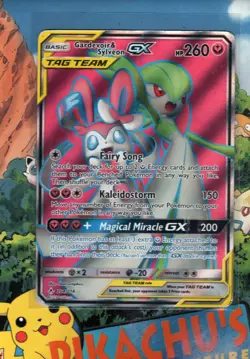 Pokemon TCG Gardevoir & Sylveon GX TAG TEAM 204/214 Damage - Image 1