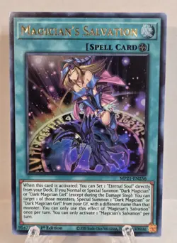 Magician's Salvation (UR) 1st Ed. YuGiOh Tin of Ancient Battles #MP21-EN256 - Image 1