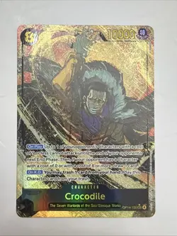 Crocodile OP14-120 Alt Art SEC One Piece Card Game English - Image 1