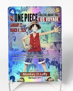 Monkey.D.Luffy (College Basketball US Voyage) - One Piece - Image 1