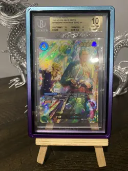 One Piece - Roronoa Zoro PRB02-006 SP The Azure Seven BGS 10 - Image 1