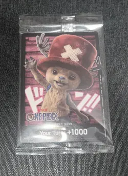 One Piece TCG Live Action Chopper Don Card Promo English Sealed 2026 - Image 1