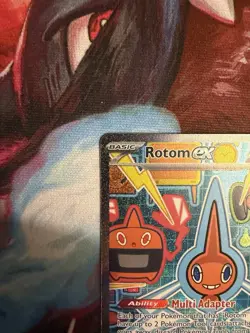 Rotom ex 126/094 Special Illustration Rare Phantasmal Flames NM Pokemon Card - Image 2