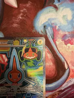 Rotom ex 126/094 Special Illustration Rare Phantasmal Flames NM Pokemon Card - Image 3