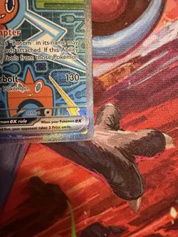 Rotom ex 126/094 Special Illustration Rare Phantasmal Flames NM Pokemon Card - Image 4