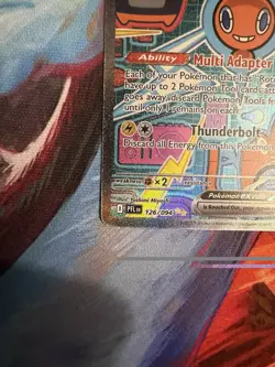 Rotom ex 126/094 Special Illustration Rare Phantasmal Flames NM Pokemon Card - Image 5