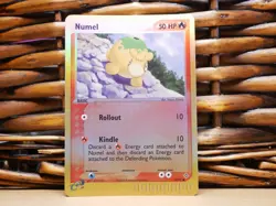 Pokemon NUMEL 70/97 REVERSE HOLO | LP Light Play | EX Dragon | 2003 - Image 1