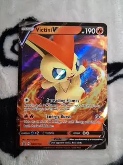 Victini V SWSH104 SWSH: Sword & Shield Promo Cards Holo - Image 1